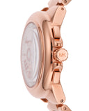 Buy Shop Michael Kors Camille Chronograph White Dial Rose Gold Steel Strap Watch For Women - MK7271 USA Online