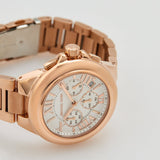 Buy Shop Michael Kors Camille Chronograph White Dial Rose Gold Steel Strap Watch For Women - MK7271 USA Online