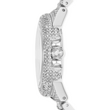 Buy Shop Michael Kors Camille Crystal Pave Dial Silver Steel Strap Watch for Women - MK5869 USA Online