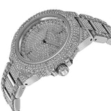 Buy Shop Michael Kors Camille Crystal Pave Dial Silver Steel Strap Watch for Women - MK5869 USA Online