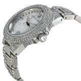 Buy Shop Michael Kors Camille Crystal Pave Dial Silver Steel Strap Watch for Women - MK5869 USA Online