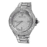 Buy Shop Michael Kors Camille Crystal Pave Dial Silver Steel Strap Watch for Women - MK5869 USA Online