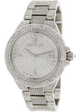 Buy Shop Michael Kors Camille Crystal Pave Dial Silver Steel Strap Watch for Women - MK5869 USA Online