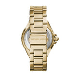 Buy Shop Michael Kors Camille Diamonds Gold Dial Gold Steel Strap Watch for Women - MK5720 USA Online