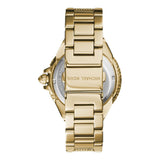 Buy Shop Michael Kors Camille Diamonds Gold Dial Gold Steel Strap Watch for Women - MK5720 USA Online