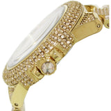 Buy Shop Michael Kors Camille Diamonds Gold Dial Gold Steel Strap Watch for Women - MK5720 USA Online