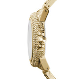 Buy Shop Michael Kors Camille Diamonds Gold Dial Gold Steel Strap Watch for Women - MK5720 USA Online