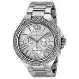 Buy Shop Michael Kors Camille Silver Dial Silver Steel Strap Watch for Women - MK5634 USA Online