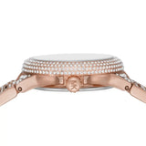 Buy Shop Michael Kors Camille Multifunction Crystals Rose Gold Dial Rose Gold Steel Strap Watch For Women - MK6997 USA Online