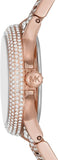 Buy Shop Michael Kors Camille Multifunction Crystals Rose Gold Dial Rose Gold Steel Strap Watch For Women - MK6997 USA Online