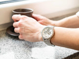 Buy Shop Michael Kors Camille Multifunction Crystals Silver Dial Silver Steel Strap Watch for Women - MK6957 USA Online