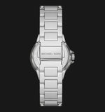 Buy Shop Michael Kors Camille Multifunction Crystals Silver Dial Silver Steel Strap Watch For Women - MK6996 USA Online