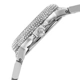 Buy Shop Michael Kors Camille Multifunction Crystals Silver Dial Silver Steel Strap Watch For Women - MK6996 USA Online