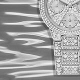 Buy Shop Michael Kors Camille Multifunction Crystals Silver Dial Silver Steel Strap Watch For Women - MK6996 USA Online