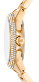 Buy Shop Michael Kors Camille Multifunction Green Dial Gold Steel Strap Watch For Women - MK6981 USA Online