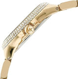 Buy Shop Michael Kors Camille Multifunction Green Dial Gold Steel Strap Watch For Women - MK6981 USA Online