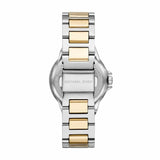Buy Shop Michael Kors Camille Multifunction Silver Dial Two Tone Steel Strap Watch For Women - MK6982 USA Online