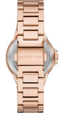 Buy Shop Michael Kors Camille Multifunction White Dial Rose Gold Steel Strap Watch For Women - MK6845 USA Online