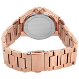 Buy Shop Michael Kors Camille Multifunction White Dial Rose Gold Steel Strap Watch For Women - MK6845 USA Online