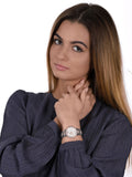 Buy Shop Michael Kors Camille Multifunction White Dial Two Tone Steel Strap Watch For Women - MK6846 USA Online