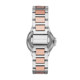 Buy Shop Michael Kors Camille Multifunction White Dial Two Tone Steel Strap Watch For Women - MK6846 USA Online