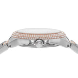 Buy Shop Michael Kors Camille Multifunction White Dial Two Tone Steel Strap Watch For Women - MK6846 USA Online