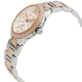 Buy Shop Michael Kors Camille Multifunction White Dial Two Tone Steel Strap Watch For Women - MK6846 USA Online