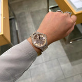 Buy Shop Michael Kors Camille Multifunctional Crystals Rose Gold Dial Rose Gold Steel Strap Watch for Women - MK6961 USA Online
