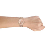 Buy Shop Michael Kors Camille Multifunctional Crystals Rose Gold Dial Rose Gold Steel Strap Watch for Women - MK6961 USA Online
