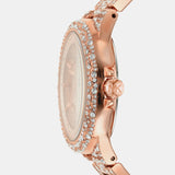 Buy Shop Michael Kors Camille Multifunctional Crystals Rose Gold Dial Rose Gold Steel Strap Watch for Women - MK6961 USA Online