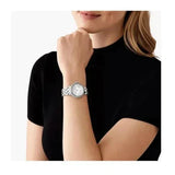 Buy Shop Michael Kors Camille Pave Crystals Silver Dial Silver Steel Strap Watch for Women - MK4804 USA Online
