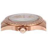 Buy Shop Michael Kors Camille Quartz Mother of Pearl White Dial Rose Gold Steel Strap Watch For Women - MK7364 USA Online