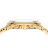 Buy Shop Michael Kors Camille Quartz White Dial Gold Steel Strap Watch For Women - MK7255 USA Online