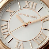 Buy Shop Michael Kors Camille Quartz White Dial Rose Gold Steel Strap Watch For Women - MK7256 USA Online