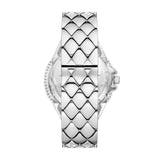 Buy Shop Michael Kors Camille Three-Hand Crystals Silver Dial Silver Steel Strap Watch for Women - MK4803 USA Online