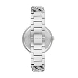 Buy Shop Michael Kors Catelyn Quartz Crystals Silver Dial Silver Steel Strap Watch For Women - MK4675 USA Online