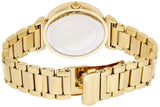 Buy Shop Michael Kors Catlin Black Dial Gold Steel Strap Watch for Women - MK3338 USA Online