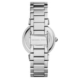 Buy Shop Michael Kors Catlin Silver Dial Silver Steel Strap Watch for Women - MK3355 USA Online