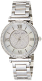 Buy Shop Michael Kors Catlin Silver Dial Silver Steel Strap Watch for Women - MK3355 USA Online