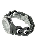 Buy Shop Michael Kors Ceramic Black Dial Black Steel Strap Watch for Women - MK5388 USA Online