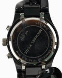 Buy Shop Michael Kors Ceramic Black Dial Black Steel Strap Watch for Women - MK5388 USA Online
