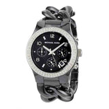 Buy Shop Michael Kors Ceramic Black Dial Black Steel Strap Watch for Women - MK5388 USA Online
