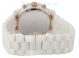 Buy Shop Michael Kors Ceramic White Dial White Steel Strap Watch for Women - MK5269 USA Online