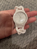 Buy Shop Michael Kors Ceramic White Dial White Steel Strap Watch for Women - MK5387 USA Online