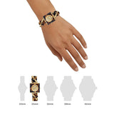 Buy Shop Michael Kors Chain Lock Analog Silver Dial Two Tone Steel Strap Watch for Women - MK4808 USA Online