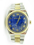 Buy Shop Michael Kors Channing Blue Dial Two Tone Steel Strap Watch For Women - MK5893 USA Online