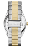 Buy Shop Michael Kors Channing Blue Dial Two Tone Steel Strap Watch For Women - MK5893 USA Online