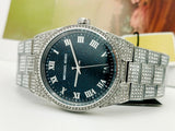 Buy Shop Michael Kors Channing Diamonds Black Dial Silver Steel Strap Watch for Women - MK6089 USA Online