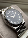 Buy Shop Michael Kors Channing Midnight Blue Dial Silver Steel Strap Watch for Women - MK6113 USA Online