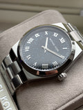Buy Shop Michael Kors Channing Midnight Blue Dial Silver Steel Strap Watch for Women - MK6113 USA Online